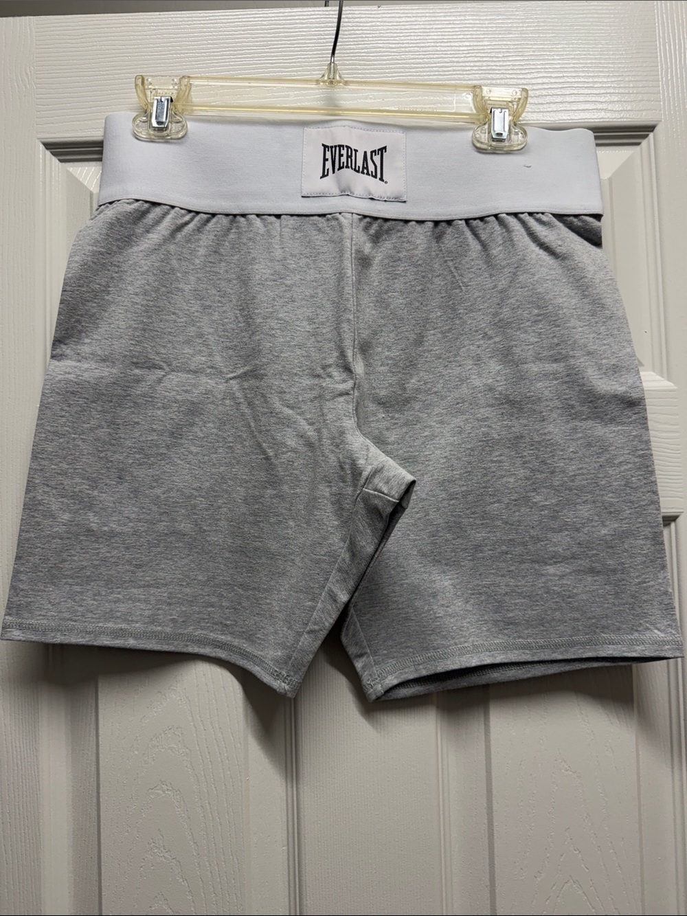 Everlast Light Gray Athletic Shorts with White Waistband
